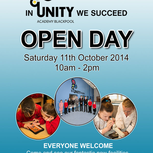 Image of Unity Academy's first ever Open Day is a huge success!